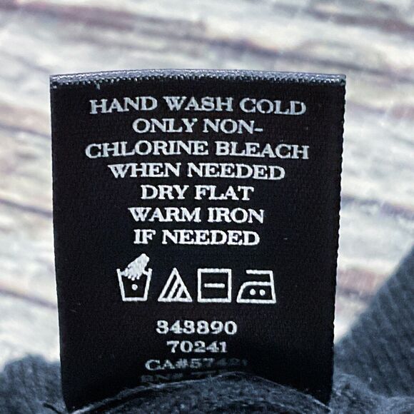 Ann Taylor Womens Dress sz XS Black Ribbed Bodycon Soft Knit Turtleneck Stretch - Picture 6 of 8